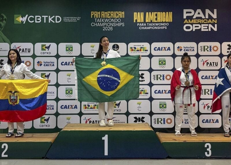 Atletas de Curitiba conquistam ouro no Pan de Taekwondo