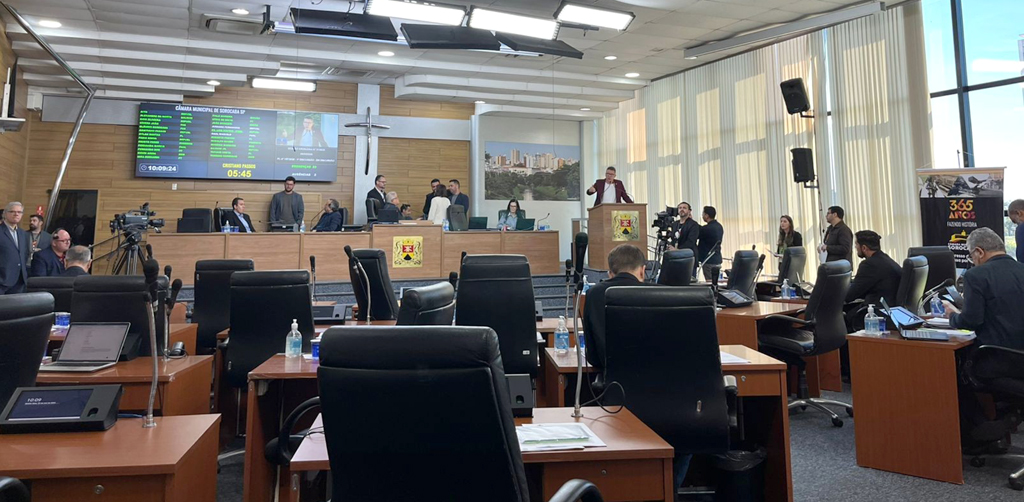 Câmara de Sorocaba aprova LDO 2027 em primeira discussão