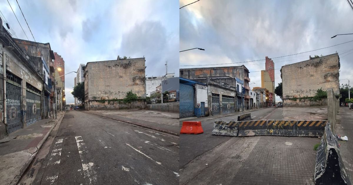 Cracolândia esvaziamento: situação um ano após